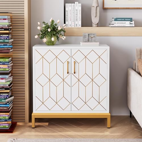 Buffet Cabinet with Storage, White B1868