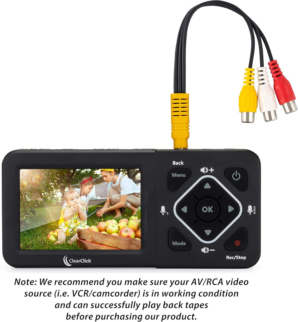 HD Video Capture Box for HDMI, RCA, VHS, VCR, DVD, Camcorders L941108