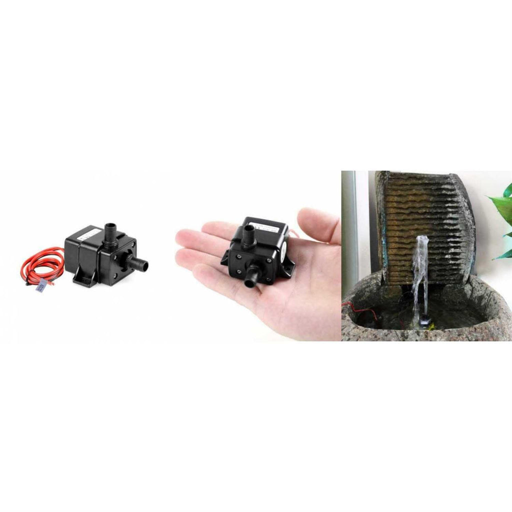 12V Mini Submersible Water Pump for Aquarium Fish Tank Hydroponic Fountain Z86826