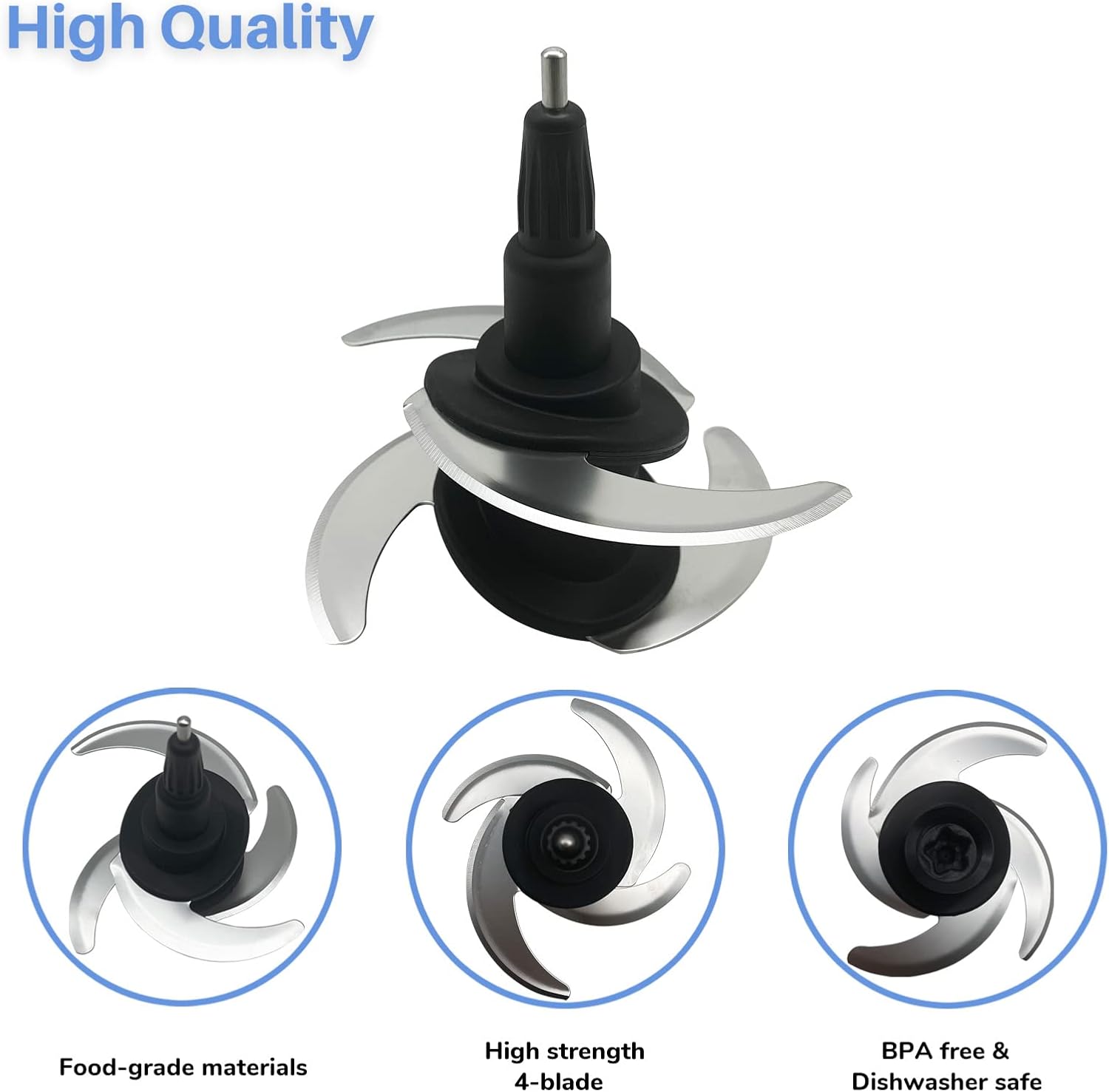 Blender Replacement Blade for Food Processor Bowl T170913