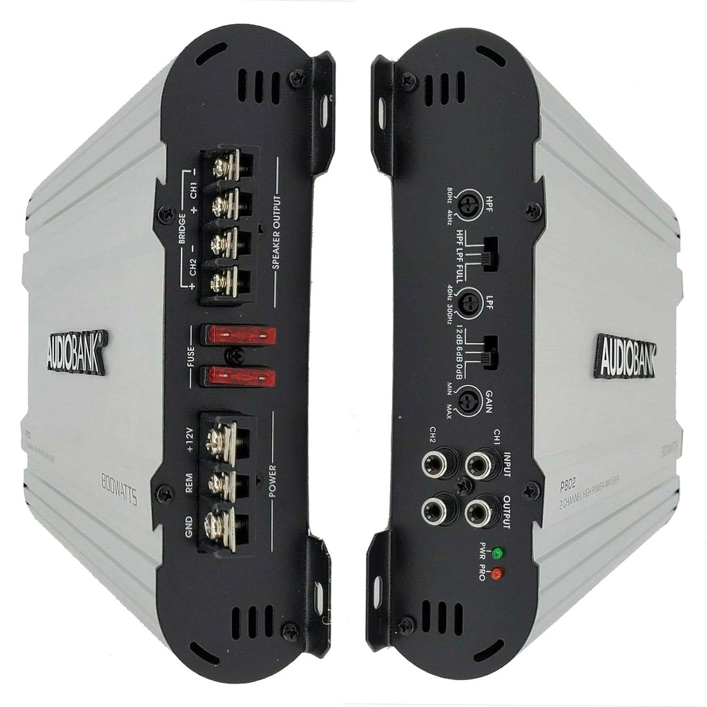 2 Channel 800W Car Audio Amplifier with Aluminum Heatsink T436294