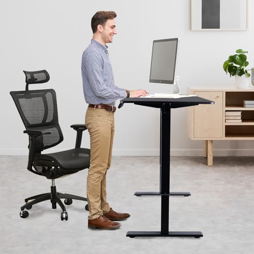 Height Adjustable Electric Standing Desk Frame for Home Office U196139