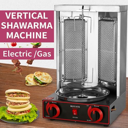 Countertop Rotisserie Grill for Chicken Shawarma Kebab I1731