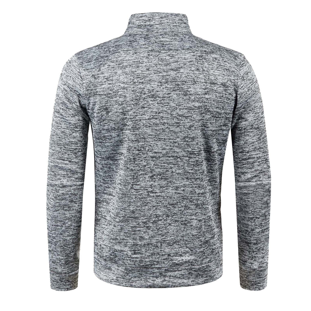 Men's Zip-Up Hoodie with Side Pocket J18854