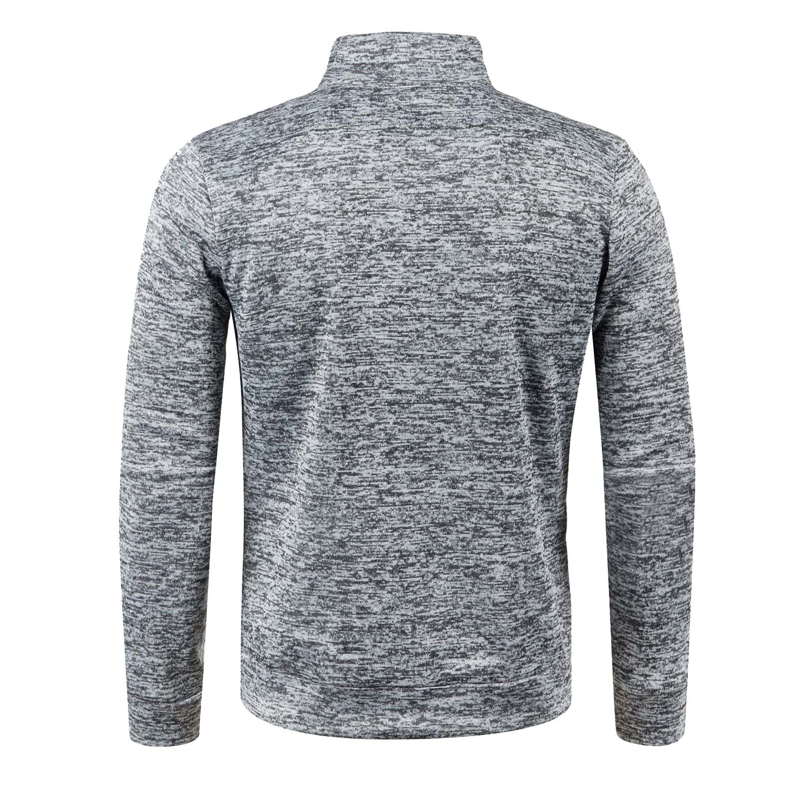 Men's Zip-Up Hoodie with Side Pocket J18854