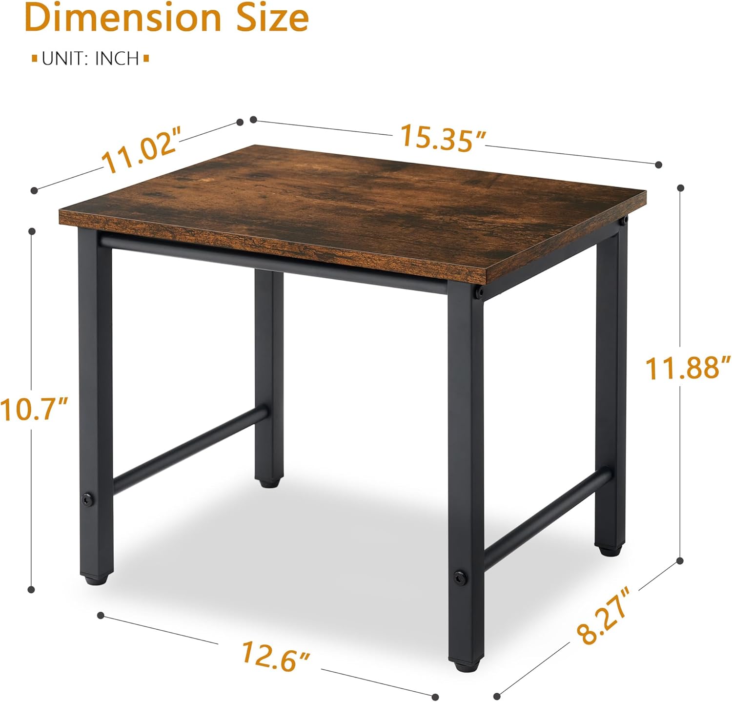Printer Stand with Adjustable Anti-Skid Feet for Desk V219