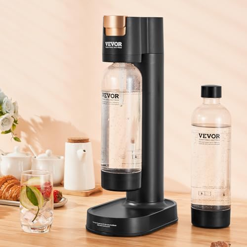 Sparkling Water Maker with 2 BPA-Free 1L PET Bottles F668