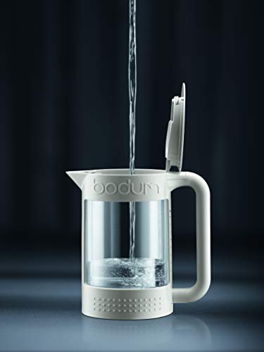 Electric Water Kettle for Coffee & Tea, BPA-Free, Auto Shut-Off, White X253652