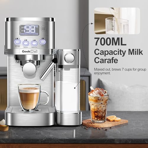 Espresso and Cappuccino Machine with Automatic Milk Frother P413732