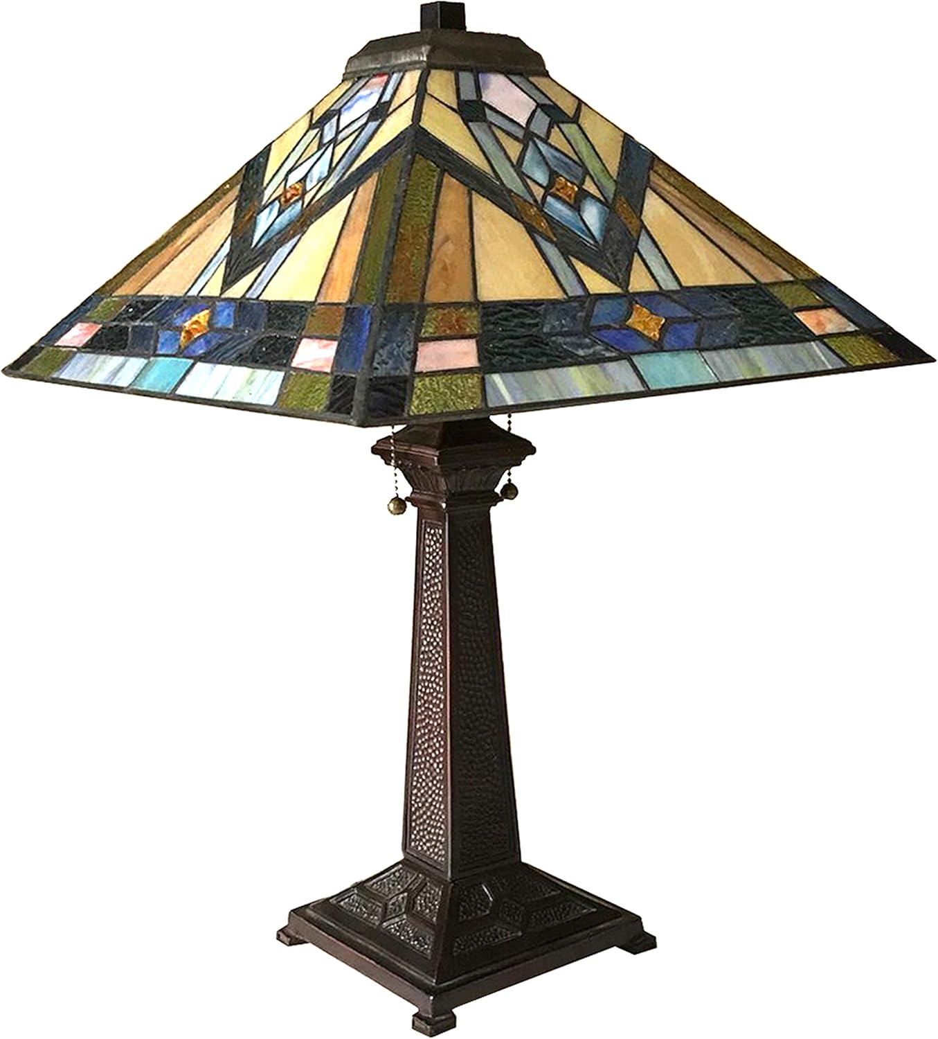 Antique Bronze Table Lamp with 16" Shade T296248