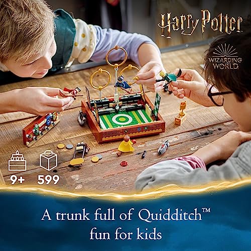 Harry Potter Quidditch Trunk Buildable Toy for Kids 9+ W142