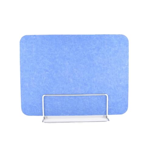 Desk Privacy Divider, Acoustic Panel, Sound Absorbing Tabletop Screen, Gray, 30x120cm E45900