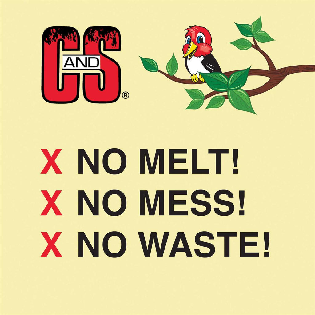 No Melt Suet Dough for Woodpeckers & Songbirds Wild Bird Food M502