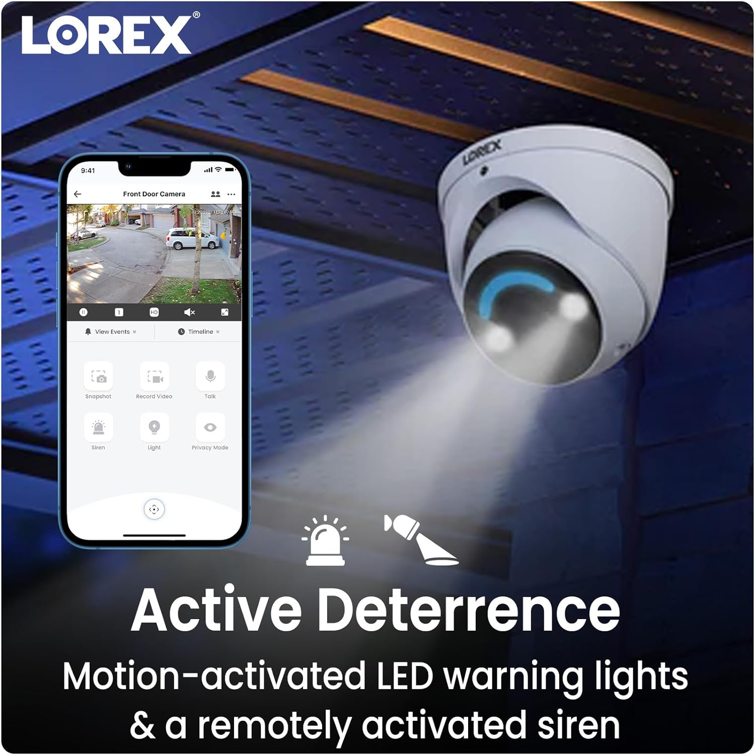 4K Wired Security Camera for Indoor Outdoor Home Surveillance D8650