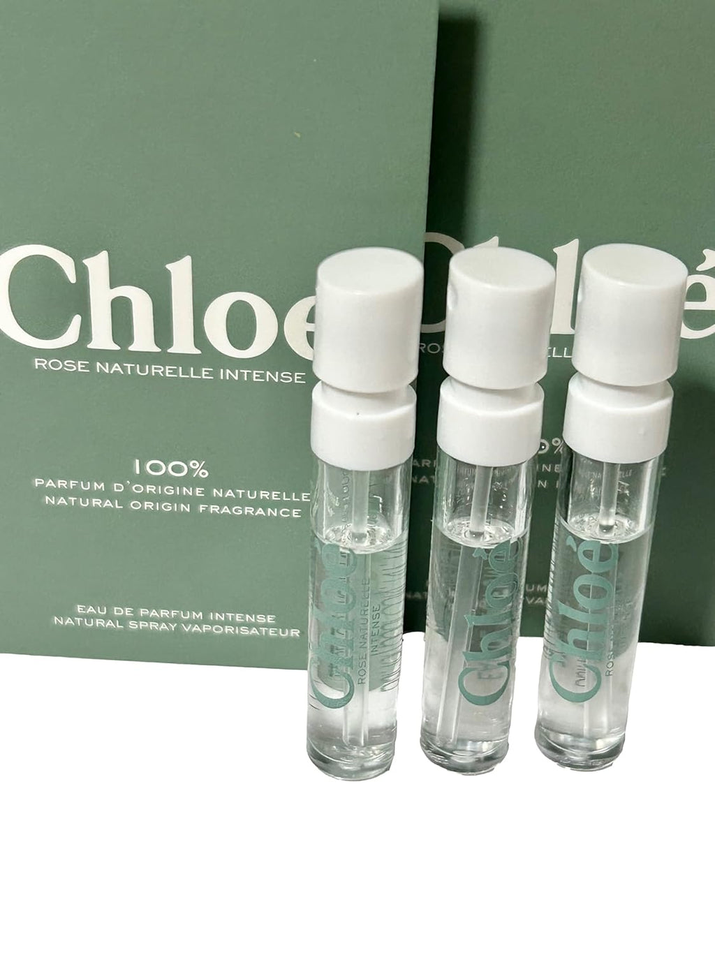 Rose Naturelle Intense Perfume Spray for Women, 1.2 ml, Set of 3 J43568