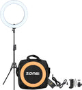 18 Inch Ring Light with Tripod Stand, Dimmable 58W 5500K LED Circle Light for TikTok/Live Stream/Makeup/YouTube with Carrying Bag,Compatible Camera and Phone