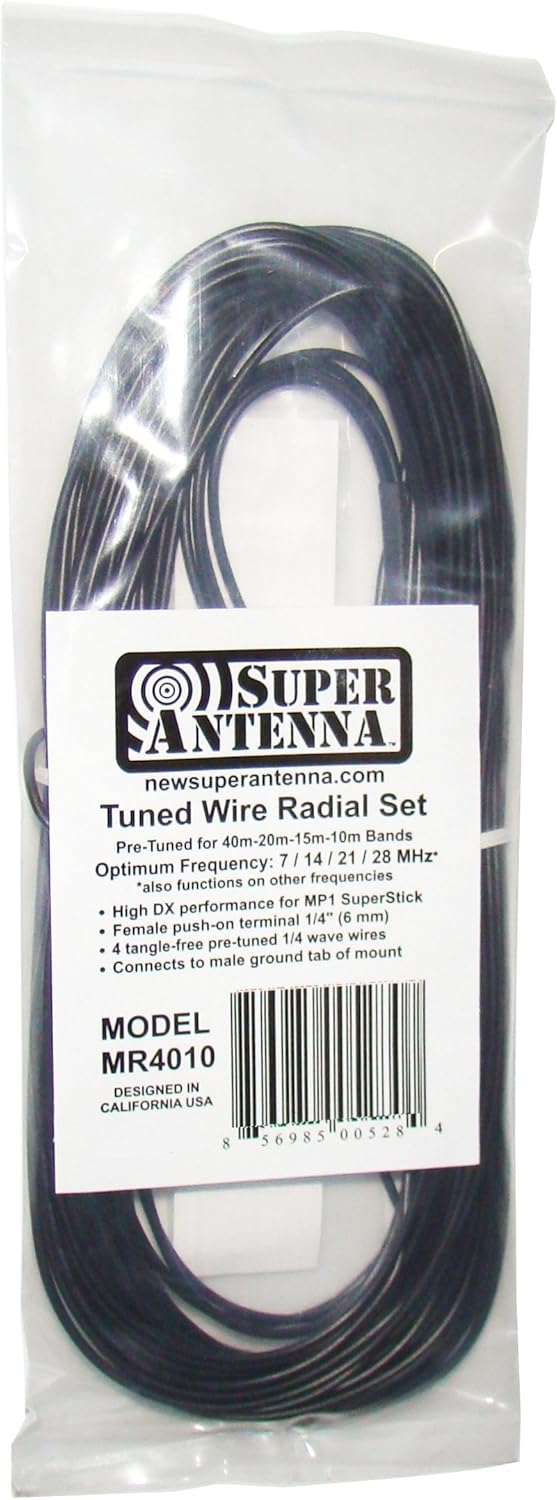 HF Radial Set for 40m-10m Bands Ham Radio Vertical Counterpoise M140548
