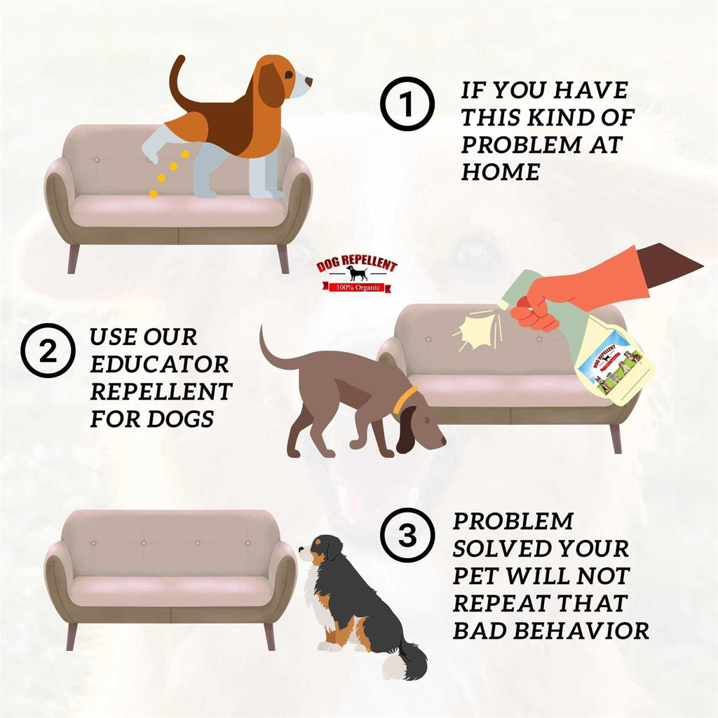 Dog Repellent Spray for Couch Biting and Potty Training K179