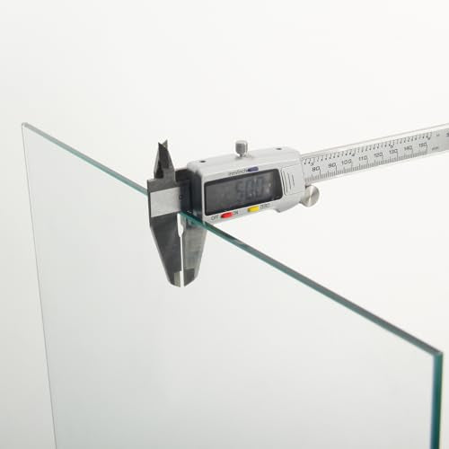 Glass Display Cabinet with Double Door Locks, Floor Standing S449087