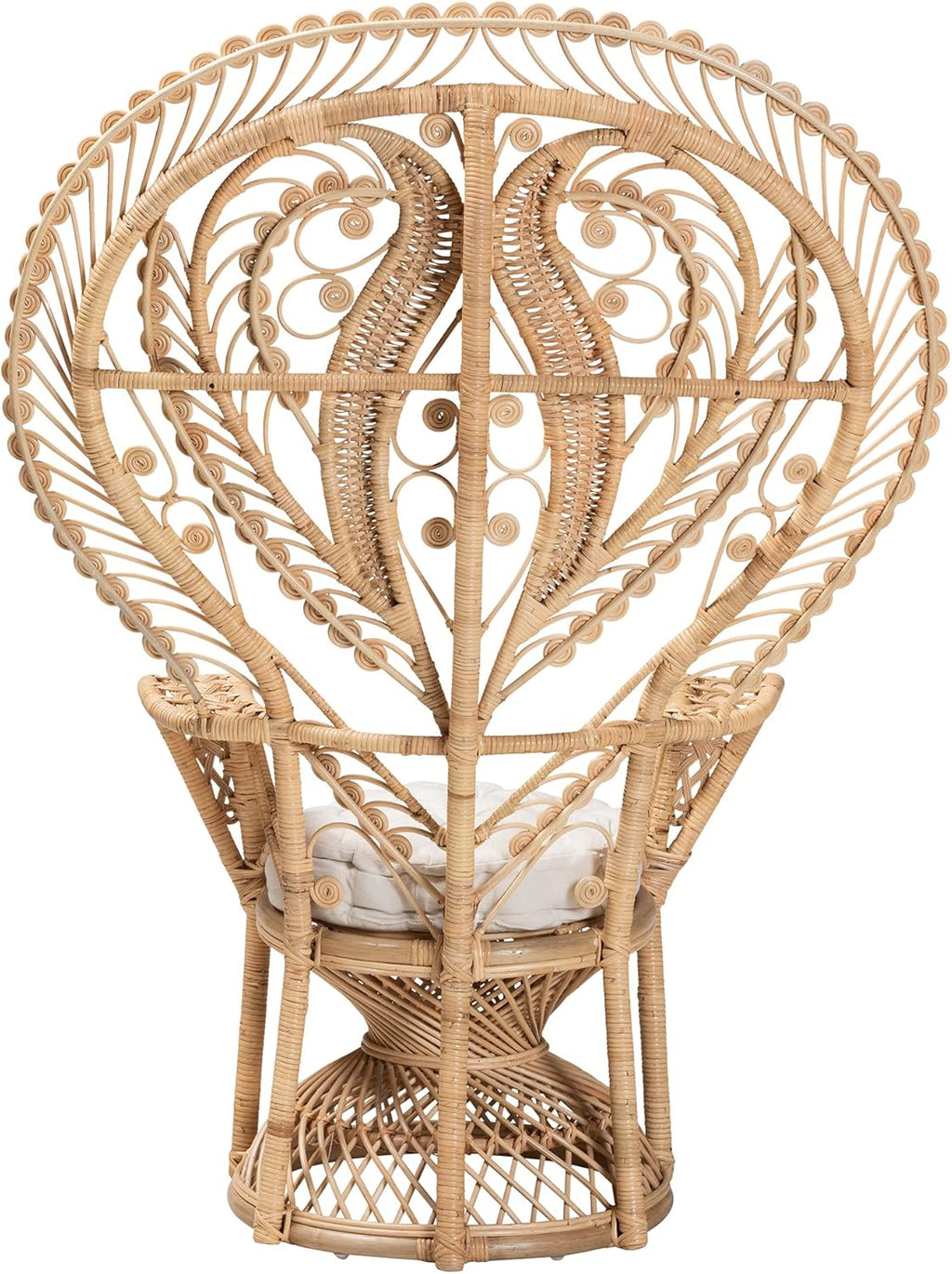 Rattan Peacock Chair, Oversized G5856