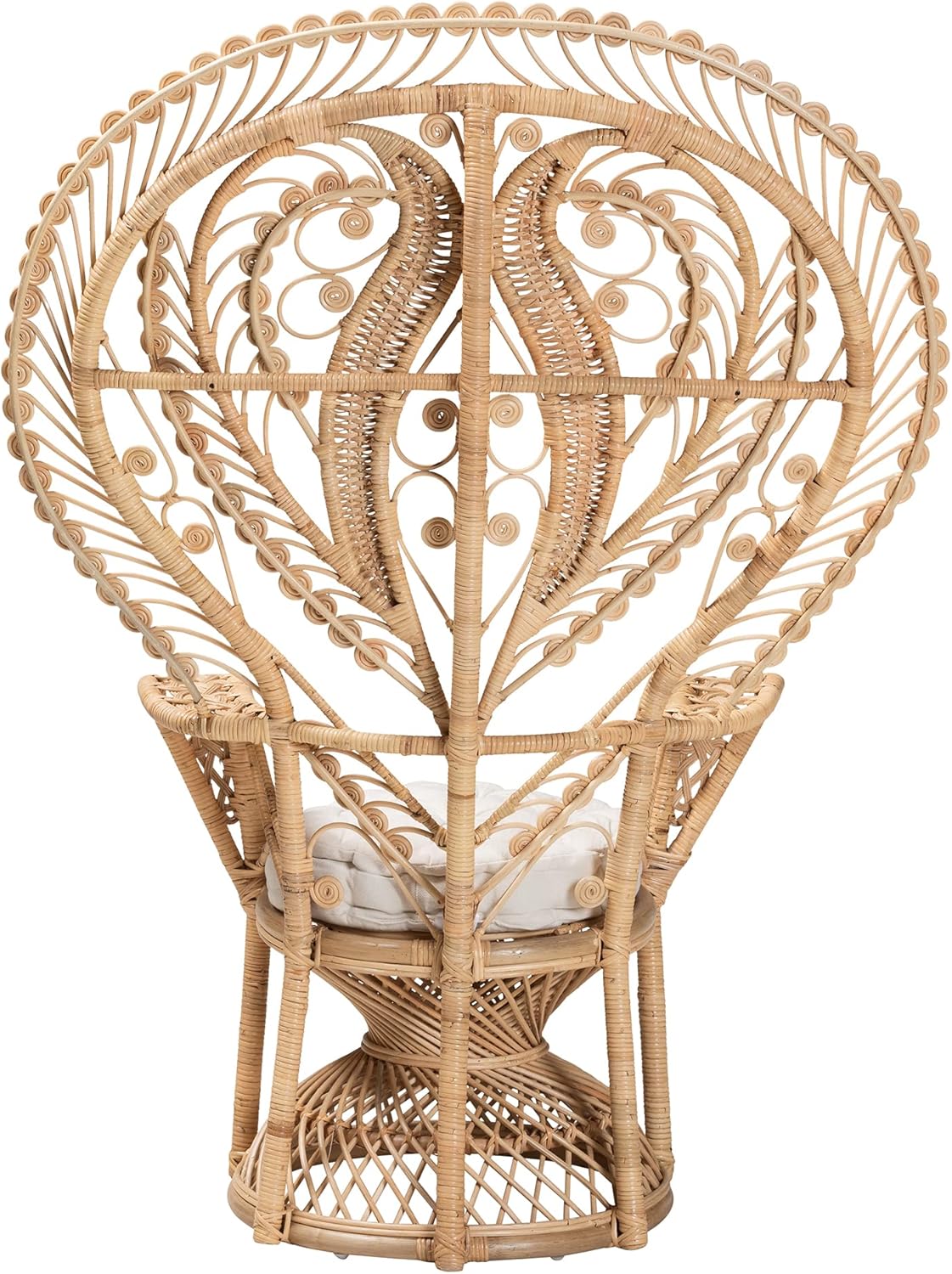 Rattan Peacock Chair, Oversized G5856