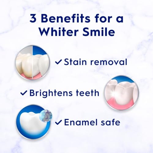 Teeth Whitening Toothpaste, Mint, 3.7 oz Pack of 4 X342