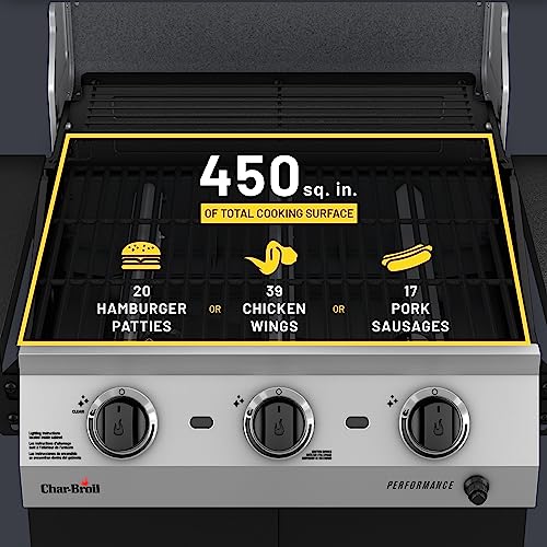 2-Burner Cabinet Propane Gas Grill with Convective Heating I866305