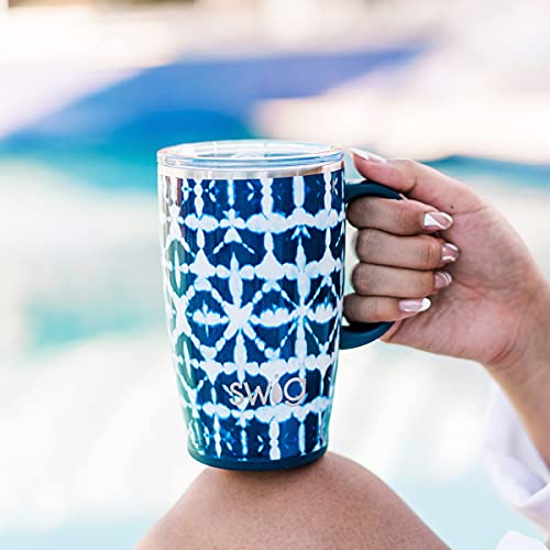 18oz Insulated Travel Mug with Handle and Lid B2275