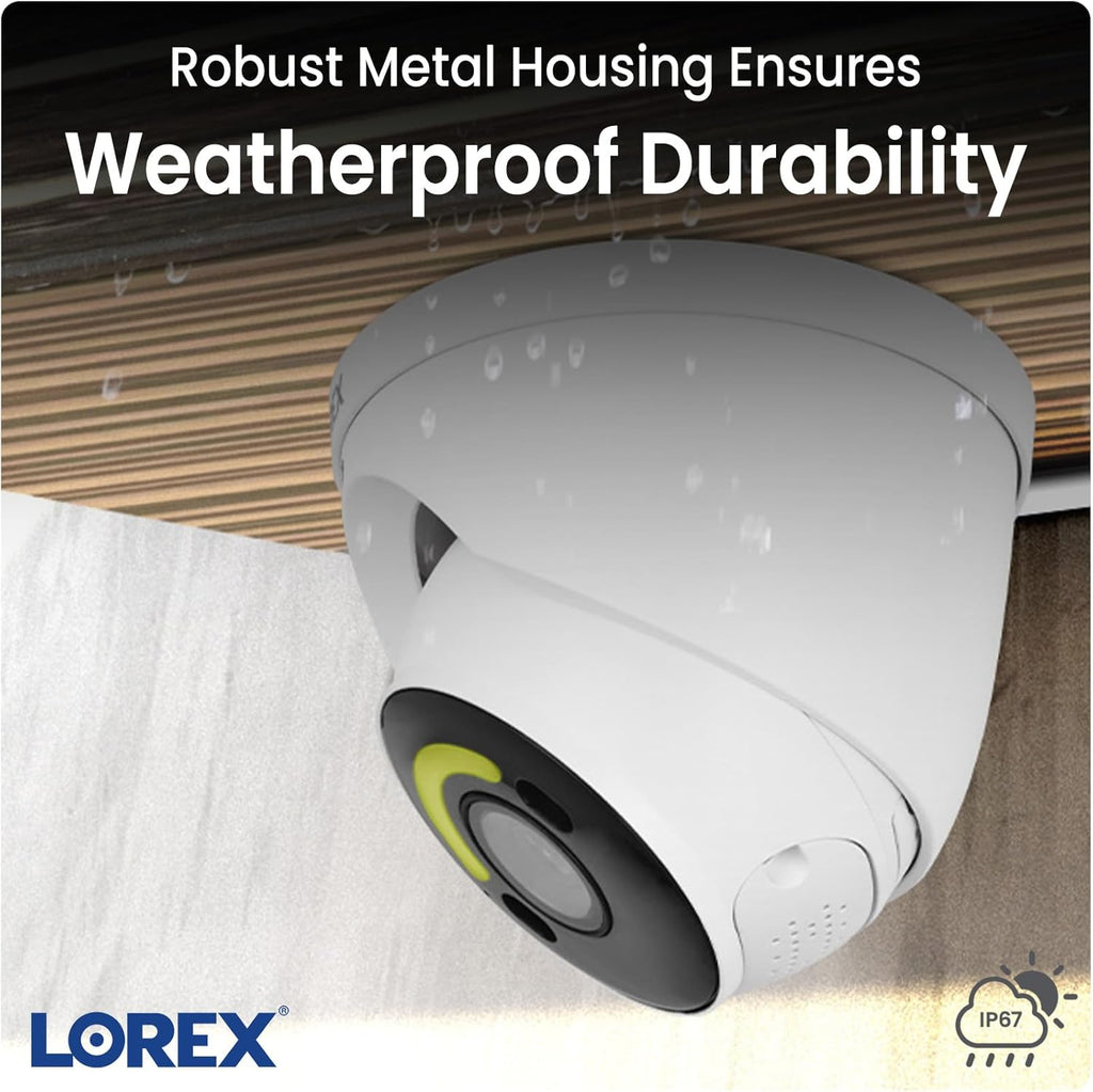 4K Wired Security Camera for Indoor Outdoor Home Surveillance D8650