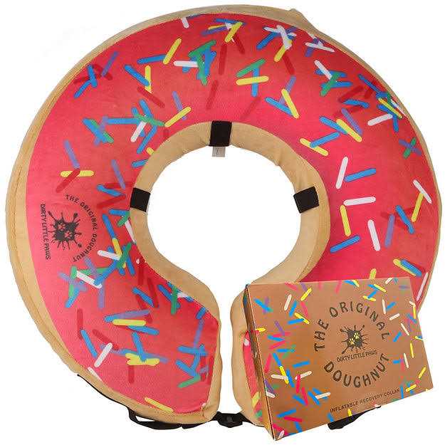 DIRTY LITTLE PAWS Dog Donut Collar Great Alternative to a Traditional Dog Cone or a Soft Dog Cone Collar - Pet Supplies online store
