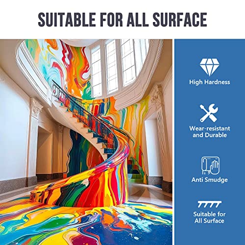 Crystal Clear Epoxy Resin Kit for Crafts, Table Tops, DIY B836691