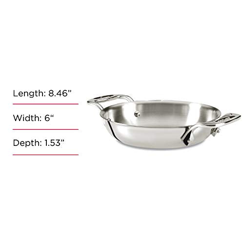 Stainless Steel Gratins 6 Inch Pots and Pans, Cookware Z791666
