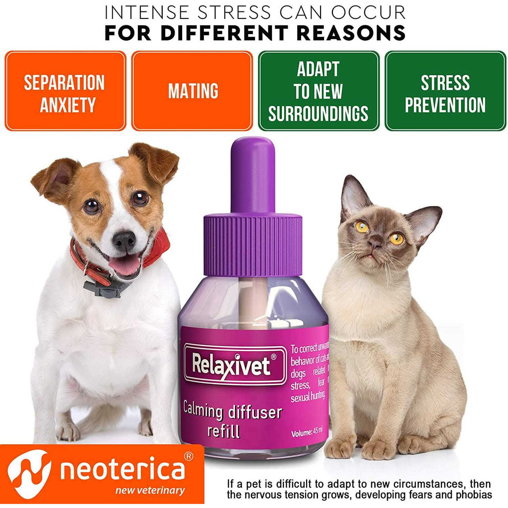 Cat Calming Diffuser & Anti Anxiety Plug In for Cats Stress Relief I7734