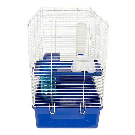 Blue 2 Story Hamster Cage A2081