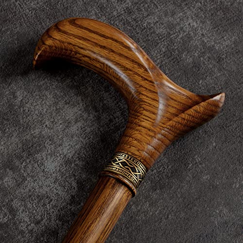 Handmade Wooden Walking Cane for Men and Women B705310