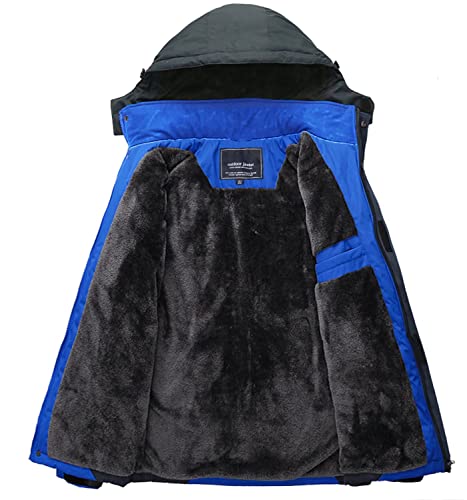 Men's Winter Ski Snow Jacket Water Resistant Warm Fleece S271881