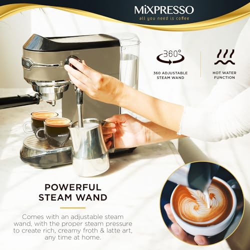 Espresso Machine with Milk Frother, 15 Bar J758