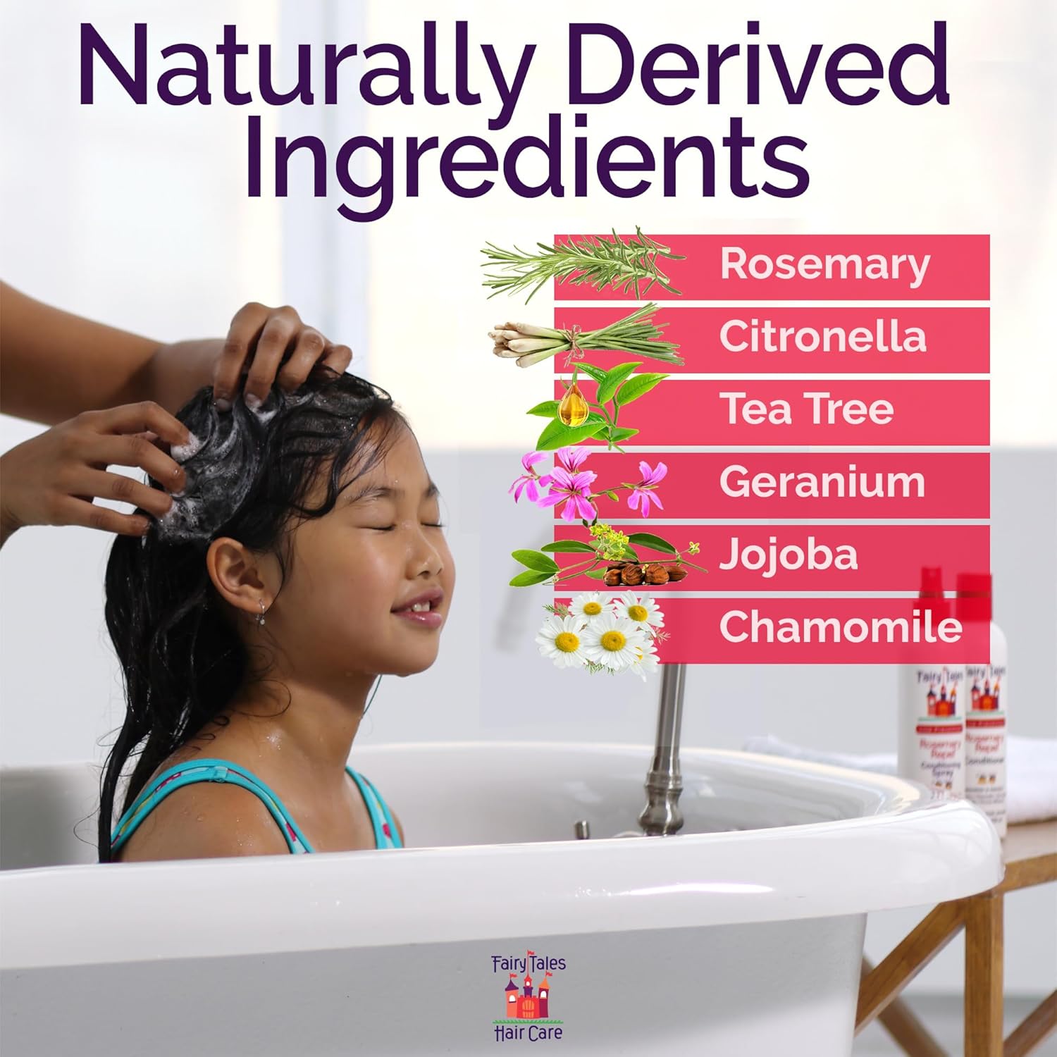 Rosemary Repel Daily Kids Shampoo & Conditioning Spray Duo W183537