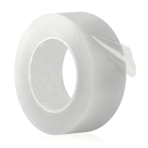 2-Inch x 38 Yards,Transparent Window Weather Sealing Tape, Clear Window Draft Isolation Sealing Film Tape- No Mess Seal Kit, Wood-Safe, Removes Cleanly (2”x38Yds)