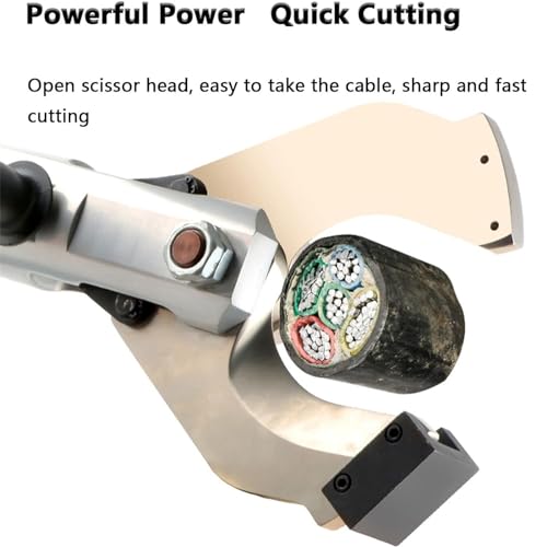 Electric Ratchet Cable Cutter, Battery Powered, for Al and Armored Cu/Al Cable Q614775