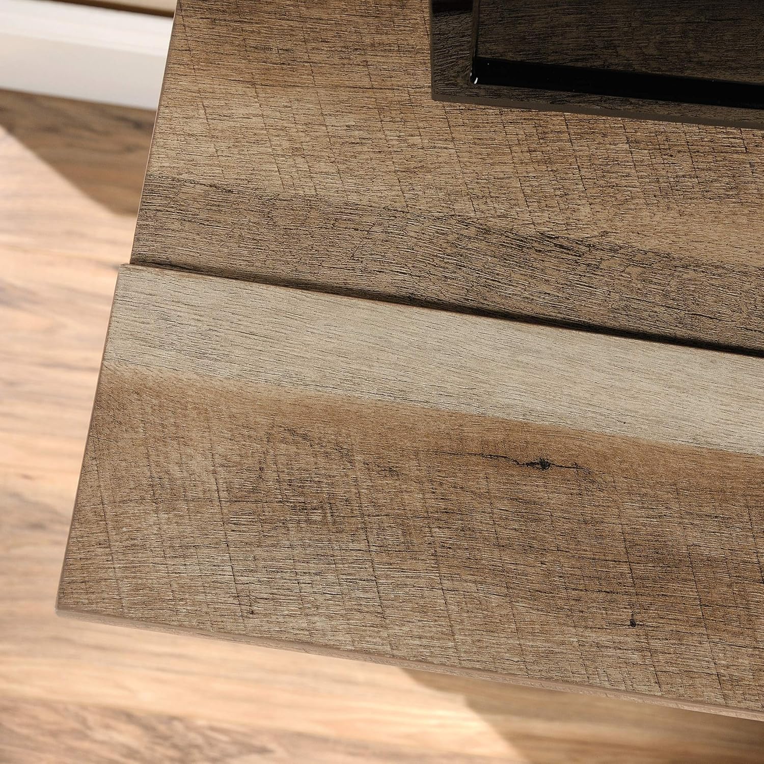 Media Fireplace for TVs up to 60", Lintel Oak finish Z833