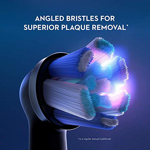 Electric Toothbrush with 4 Brush Heads, Black T716804
