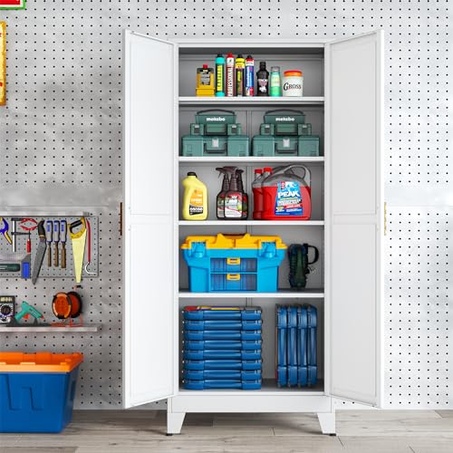 Pantry Storage Cabinet with Adjustable Shelves R2867