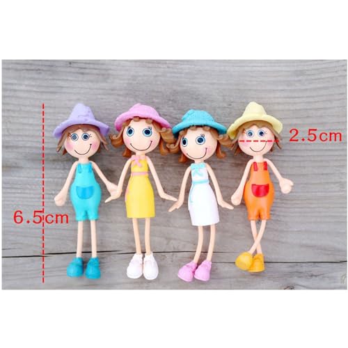 Miniature Girls Figurines for Fairy Garden Cake Topper Decor G138791