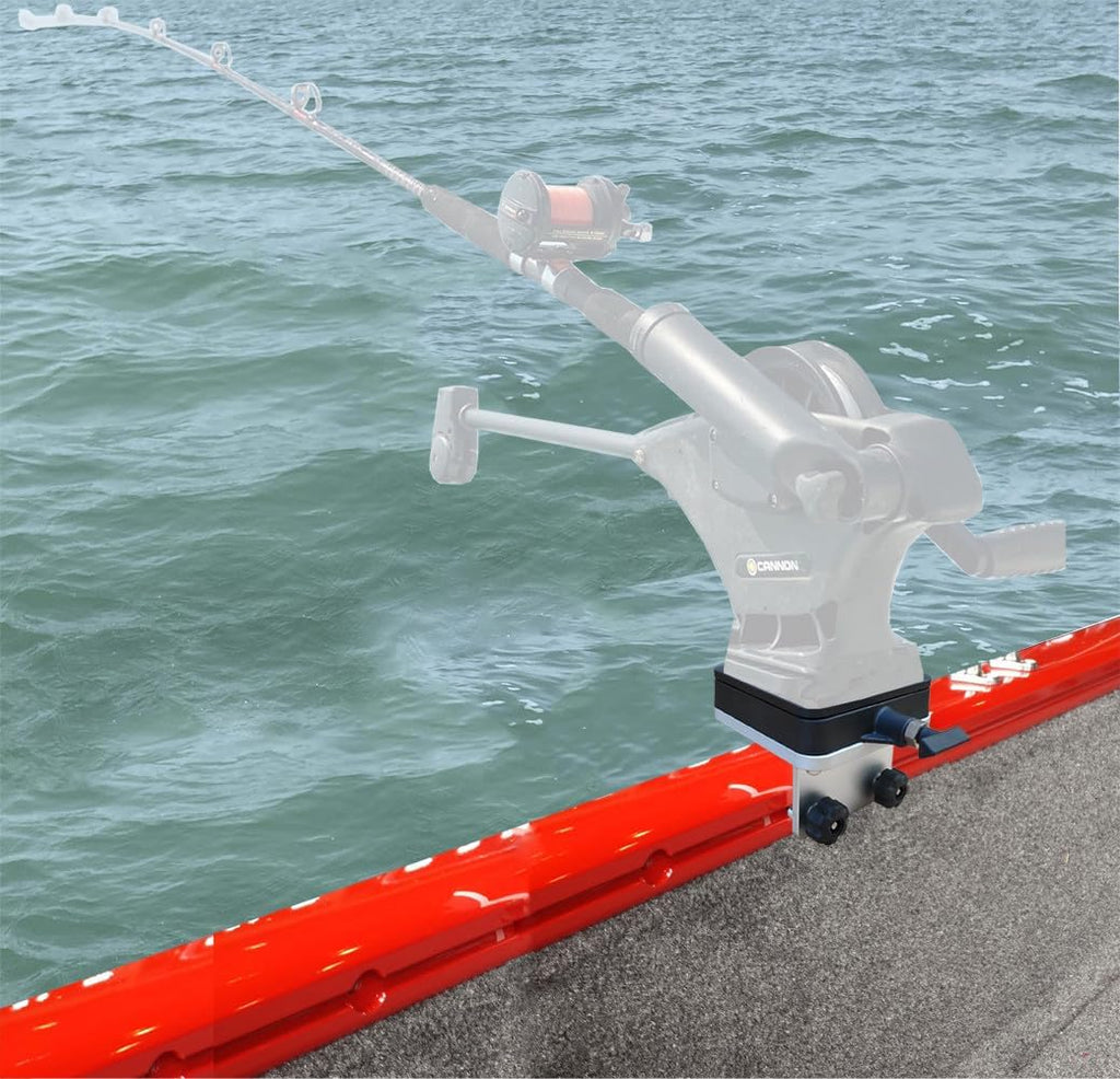 Aluminum Downrigger Bracket with Swivel Base for Boat Track Systems B800