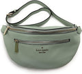 Kate Spade New York Leila Leather Belt Bag Fanny Pack in Light Pistachio