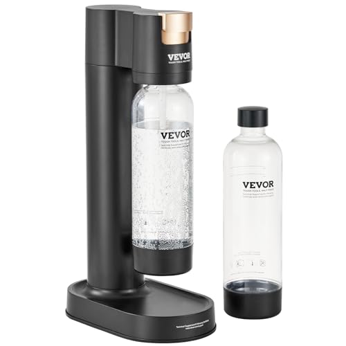 Sparkling Water Maker with 2 BPA-Free 1L PET Bottles F668