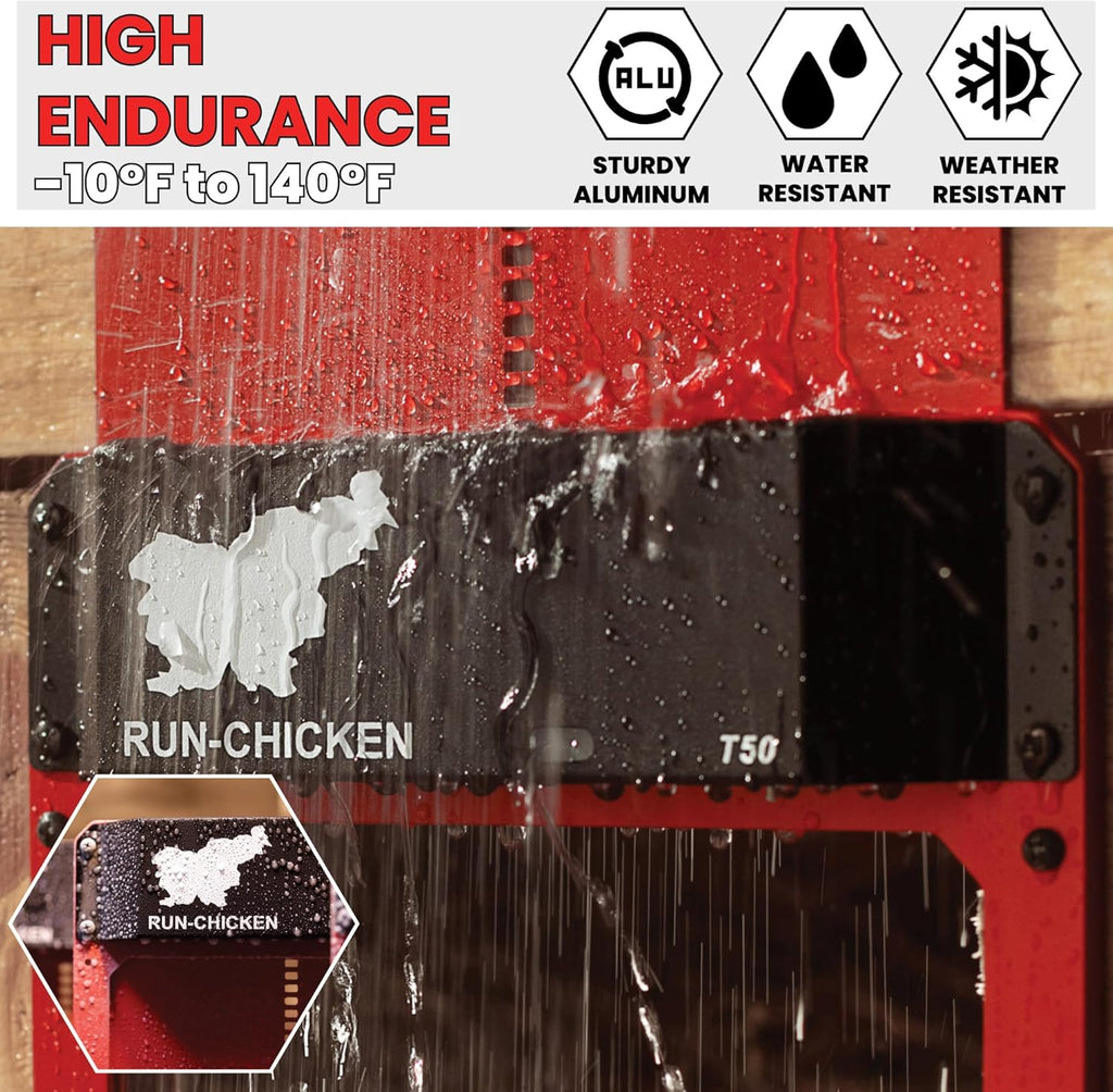 Chicken Door T50 Red V7438