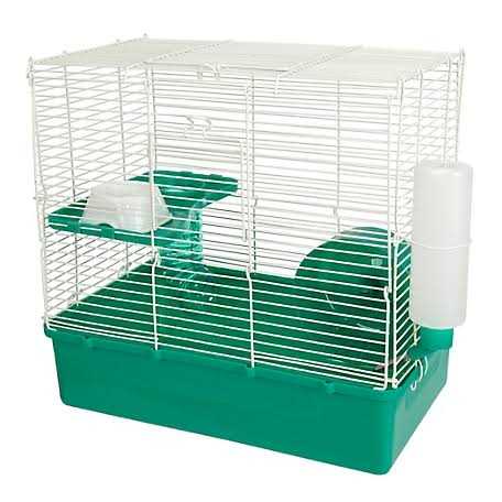 Blue 2 Story Hamster Cage A2081