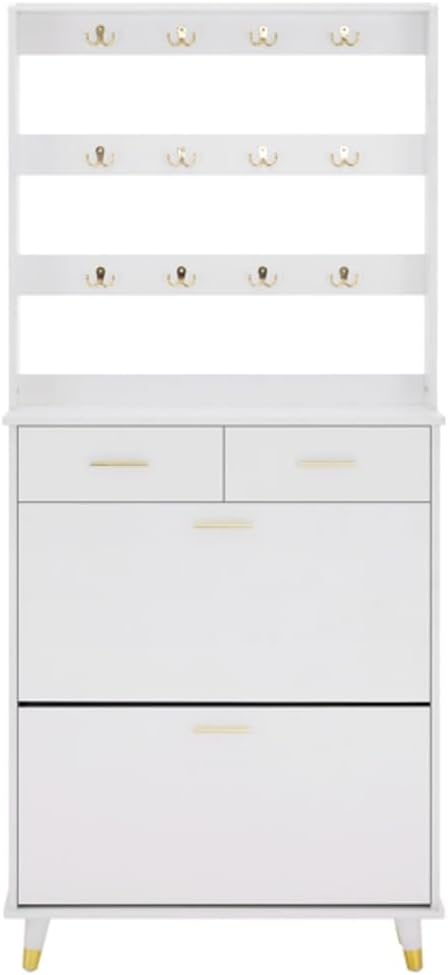 Entryway Armoire with Drawers, Shelves, and Shoe Storage V839376